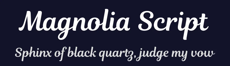 Magnolia Script by Jovanny Lemonad — Script Handwritten Font — thumbnail 2