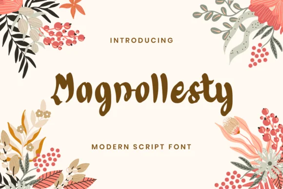 Magnollesty Font by ovoz.graphics — Script Handwritten Font