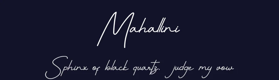 Mahallini by Typegoals Labs — Script Handwritten Font — thumbnail 2