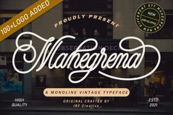 Mahegrena Font by IRF Lab Studio — Script Handwritten Font