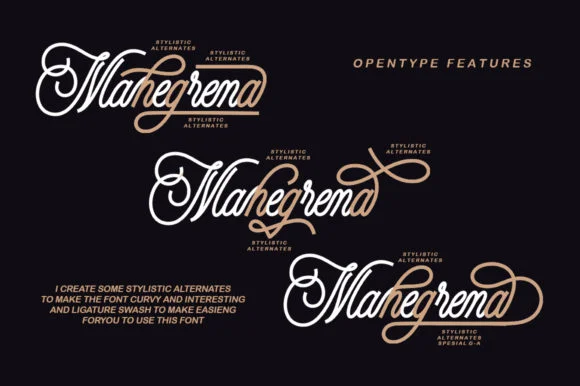 Mahegrena Font by IRF Lab Studio — Script Handwritten Font — thumbnail 5