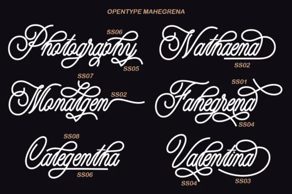 Mahegrena Font by IRF Lab Studio — Script Handwritten Font — thumbnail 6