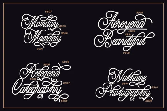 Mahegrena Font by IRF Lab Studio — Script Handwritten Font — thumbnail 8