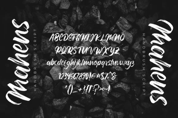 Mahens Font by Debut Studio — Script Handwritten Font — thumbnail 4