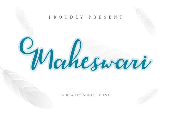 Maheswari Font by Dhw type by Dhw type — Script Handwritten Font