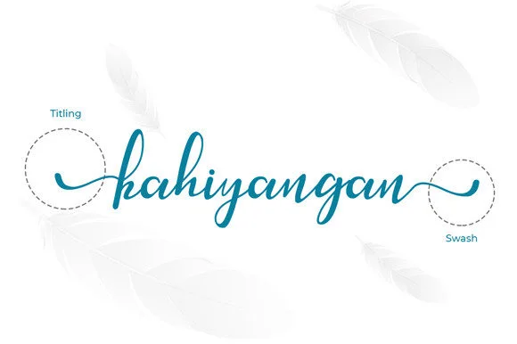 Maheswari Font by Dhw type by Dhw type — Script Handwritten Font — thumbnail 2