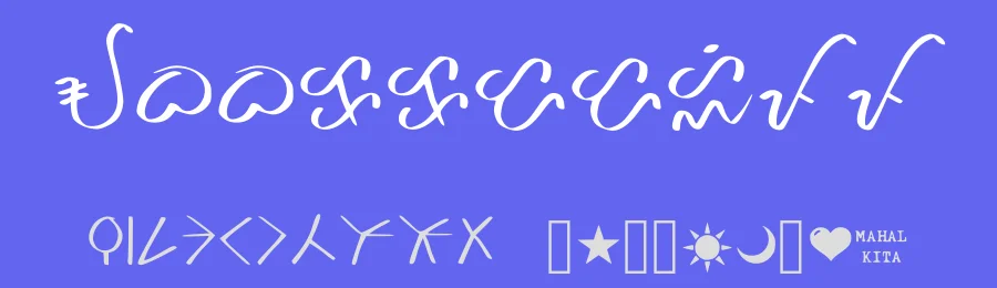 Mahiwaga Baybayin by EdeL — Dingbats Font — thumbnail 3