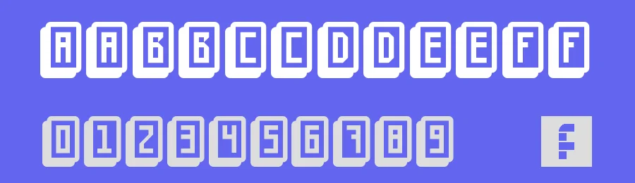 Mahjong Toy Block by earl ciel — Decorative Font — thumbnail 3