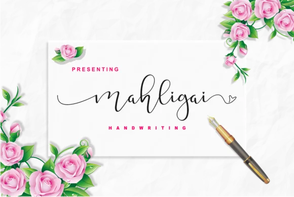 Mahligai Font by Malindo Creative by Malindo Creative — Script Handwritten Font