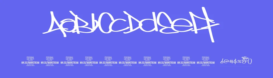 Mainstream by Måns Grebäck — Script Handwritten Font — thumbnail 3