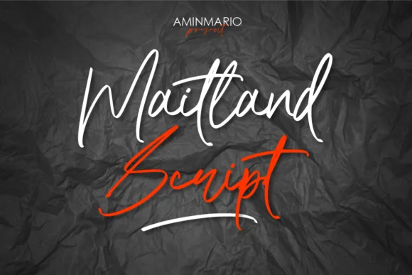 Maitland Font by aminmario — Script Handwritten Font