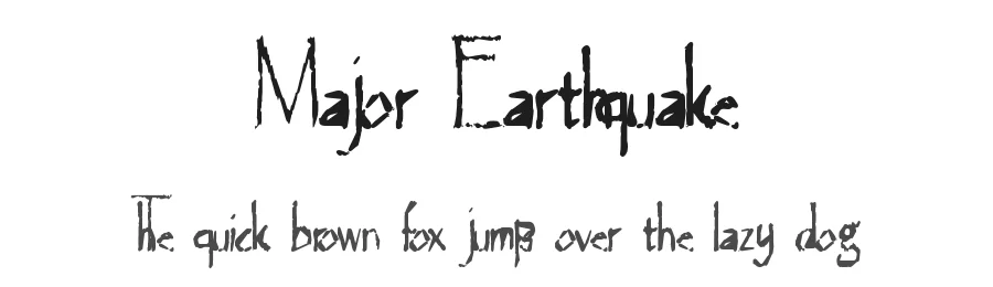 Major Earthquake