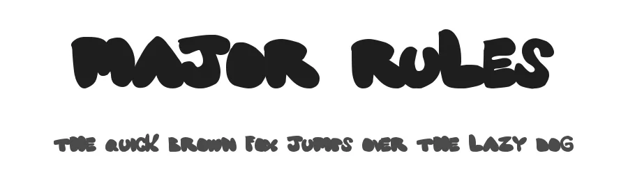 Major Rules