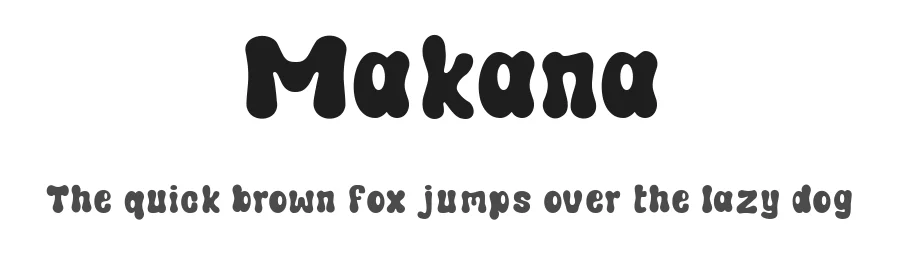 Makana by aannasou β Decorative Font