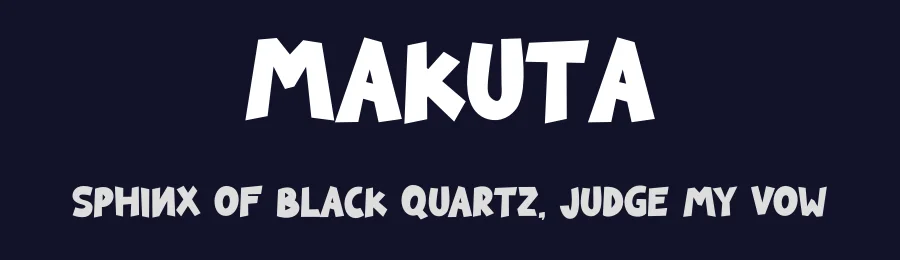 Makuta by Tokokoo Studio — Decorative Font — thumbnail 2