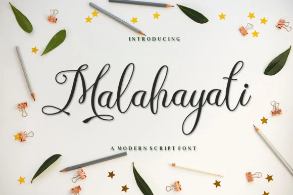 Malahayati Script Font by IM Studio — Script Handwritten Font