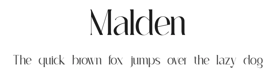 Malden by Muksal Creative — Sans Serif Font