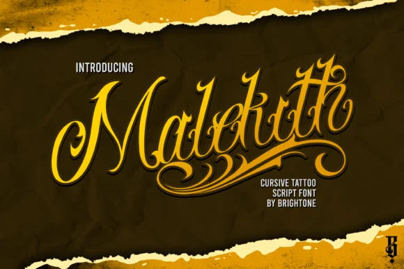 Malekith Font by brightonexart — Script Handwritten Font