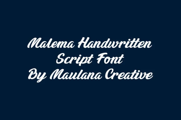 Malema Font by Maulana Creative — Script Handwritten Font — thumbnail 2