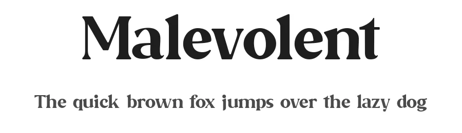Malevolent