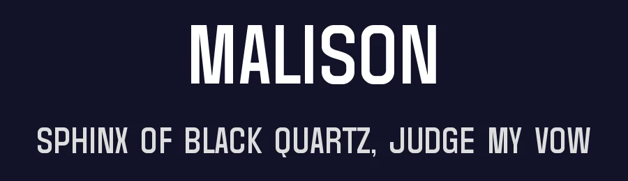 Malison by Penatic Studio — Sans Serif Font — thumbnail 2