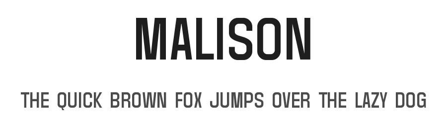 Malison by Penatic Studio — Sans Serif Font