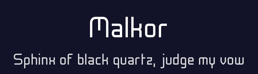 Malkor by arten — Sans Serif Font — thumbnail 2