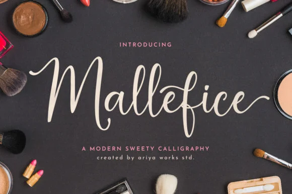 Mallefice Font by Ariya Works Studio — Script Handwritten Font