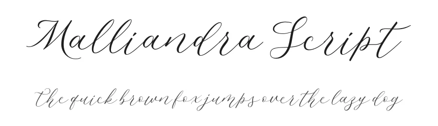 Malliandra Script