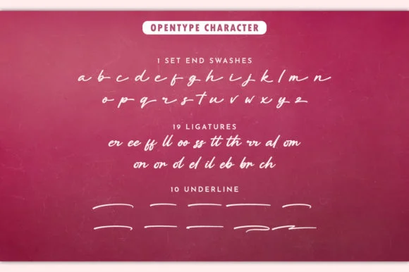 Mallians Font by Ariya Works Studio — Script Handwritten Font — thumbnail 6