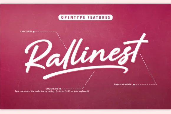 Mallians Font by Ariya Works Studio — Script Handwritten Font — thumbnail 8