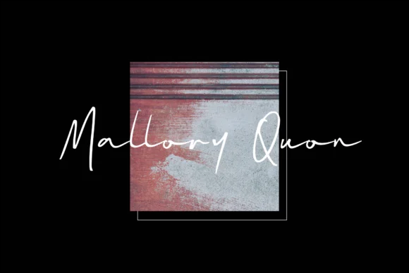 Mallory Quon Font by zuzulgo studio — Script Handwritten Font