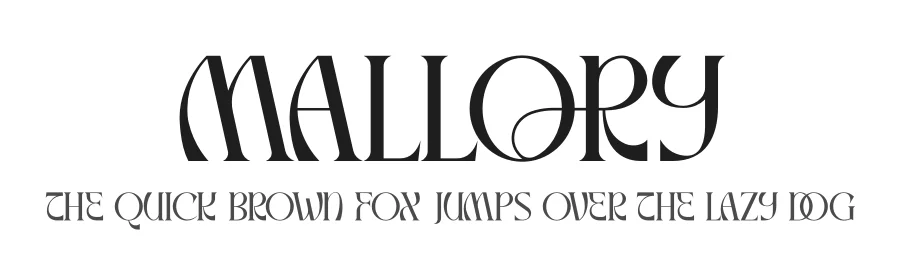 Mallory by Storytype Studio — Sans Serif Font
