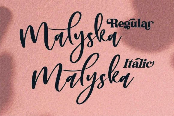Malyska Font by Letterena Studios — Script Handwritten Font — thumbnail 2