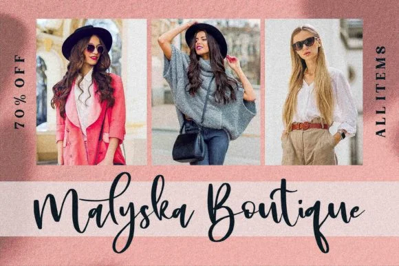Malyska Font by Letterena Studios — Script Handwritten Font — thumbnail 9