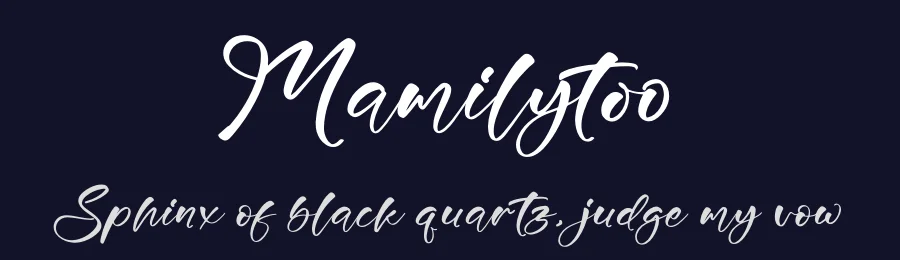 Mamilytoo by Letterena Studios — Script Handwritten Font — thumbnail 2