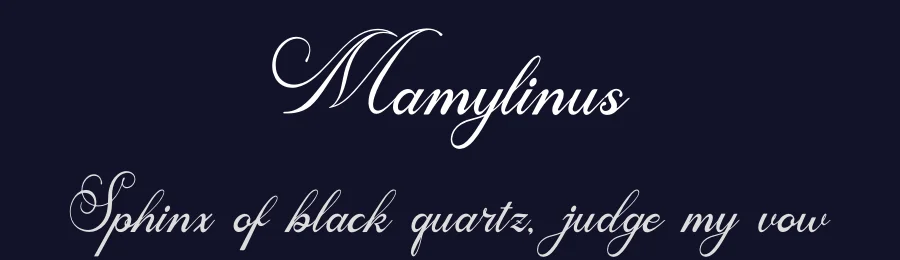 Mamylinus by Denustudios — Script Handwritten Font — thumbnail 2