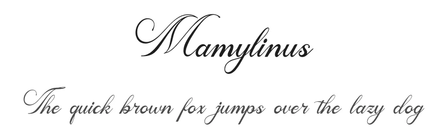 Mamylinus by Denustudios — Script Handwritten Font
