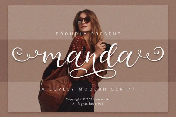 Manda Font by Naharstd — Script Handwritten Font