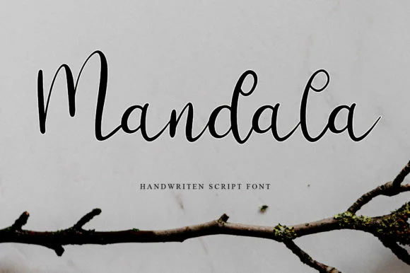 Mandala Font by najmustsaqib.creator by najmustsaqib.creator — Script Handwritten Font