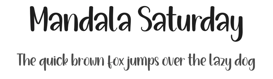 Mandala Saturday