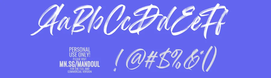 Mandoul Brush by Måns Grebäck — Script Handwritten Font — thumbnail 3