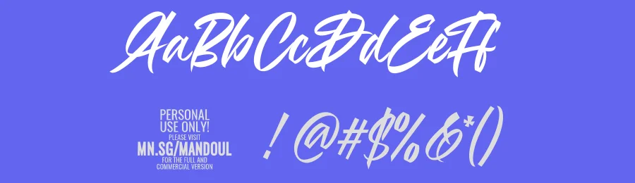 Mandoul Script by Måns Grebäck — Script Handwritten Font — thumbnail 3