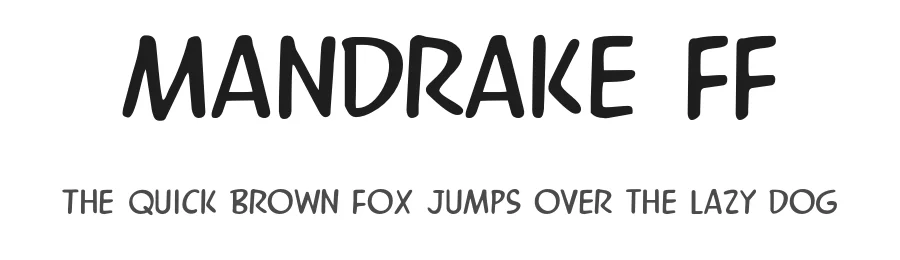 Mandrake FF by flyer7 — Decorative Font