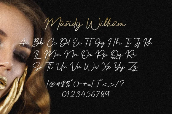 Mandy William Font by allouse.studio — Script Handwritten Font — thumbnail 9