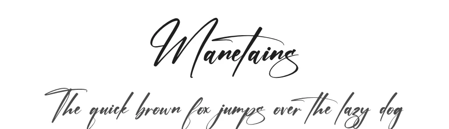 Manetains