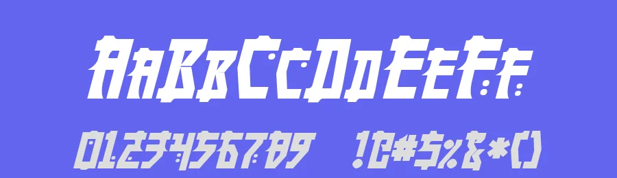 Manga by Pixel Sagas — Decorative Font — thumbnail 3