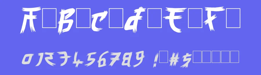 Manga Style by imagex — Decorative Font — thumbnail 3