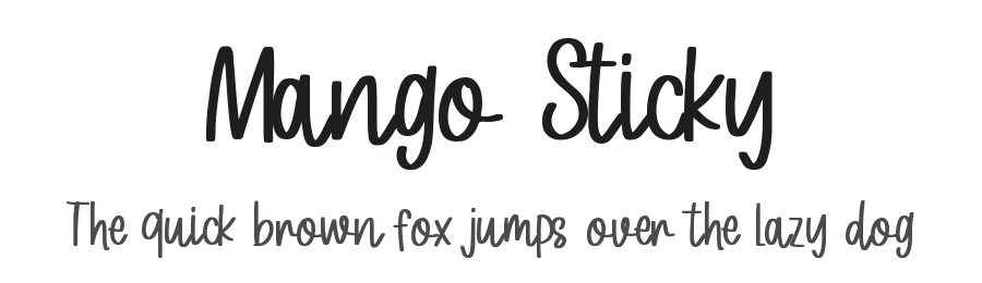 Mango Sticky