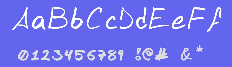 Mangui-Type by Alexander Rodríguez — Script Handwritten Font — thumbnail 3
